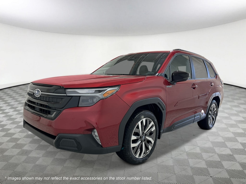 Crimson Red Pearl 2026 Subaru Forester Hybrid Touring AWD SUV / Crossover All-Wheel Drive Continuously Variable Transmission