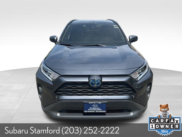 Used 2021 Toyota RAV4 XLE with VIN JTMRWRFV5MD129802 for sale in Stamford, CT