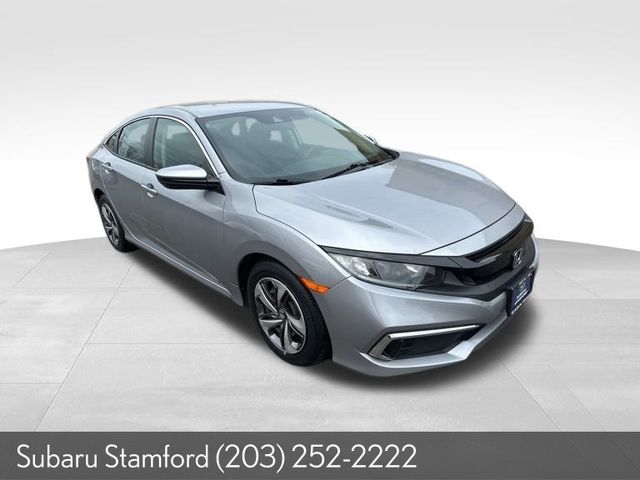 Certified 2019 Honda Civic LX with VIN 2HGFC2F62KH517664 for sale in Stamford, CT