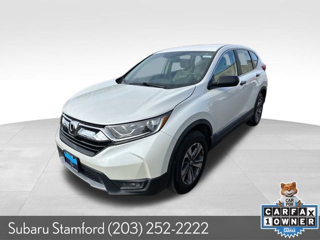 Used 2017 Honda CR-V LX with VIN 2HKRW6H3XHH206898 for sale in Stamford, CT