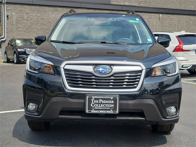 Certified 2021 Subaru Forester Premium with VIN JF2SKAFC7MH583329 for sale in Elmsford, NY