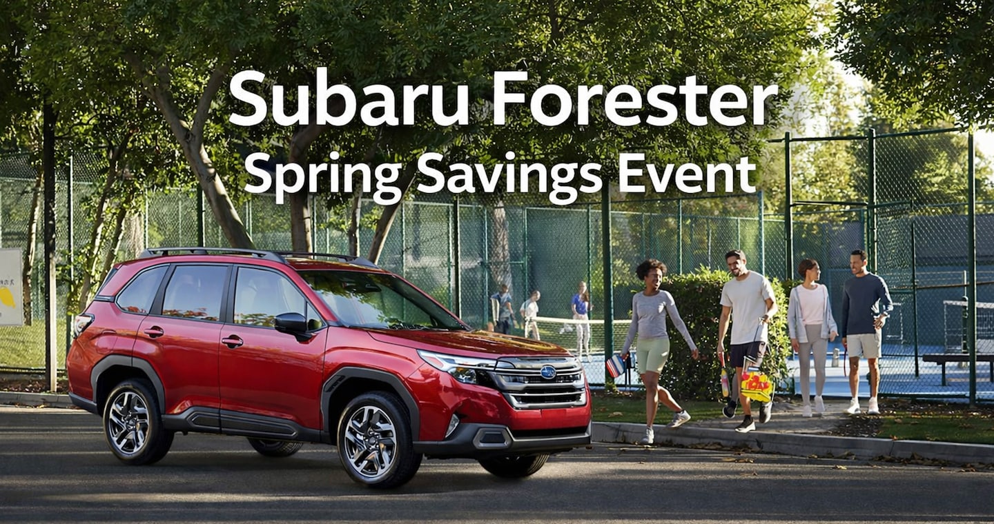  Subaru Forester Spring Savings