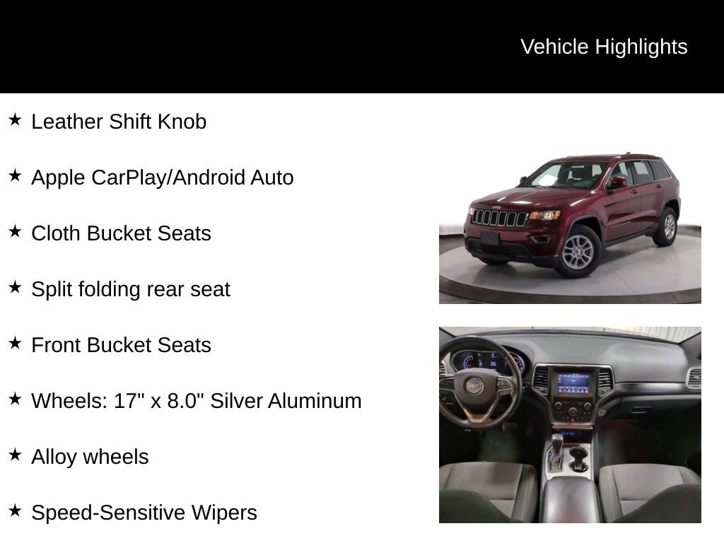 2018 Jeep Grand Cherokee Laredo 25