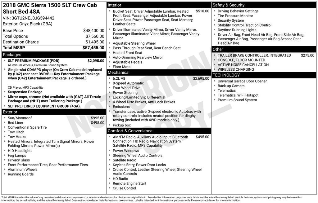 Thumbnail: 2018 GMC Sierra 1500 - 4