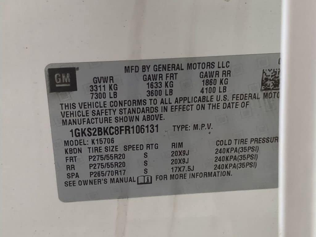 Thumbnail: 2015 GMC Yukon - 42