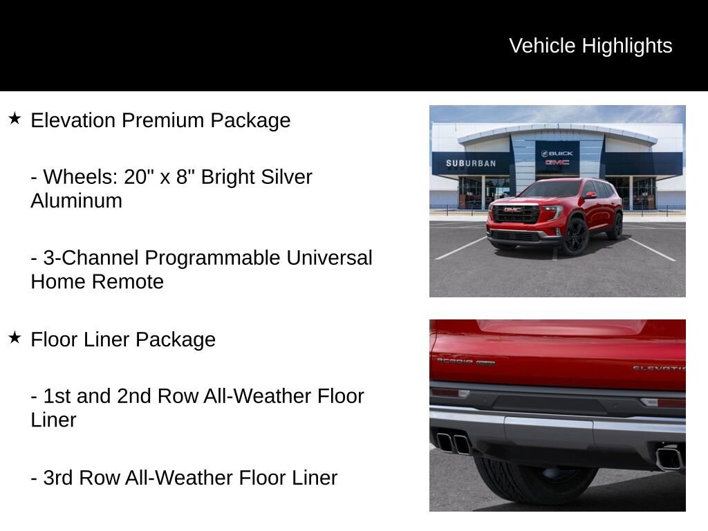 Thumbnail: 2025 GMC Acadia - 12