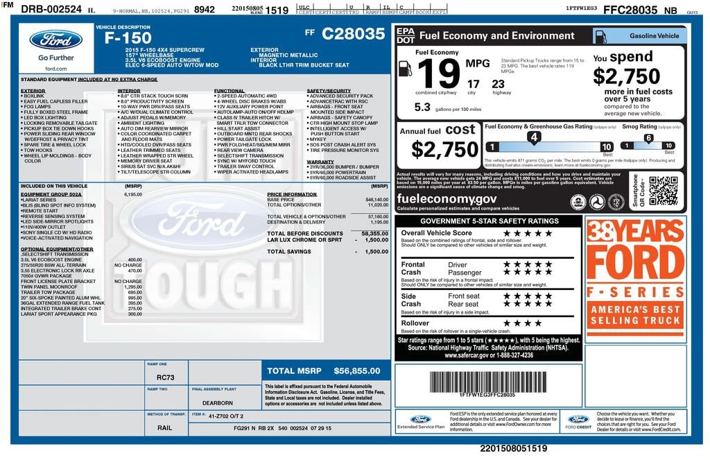 Thumbnail: 2015 Ford F-150 - 2