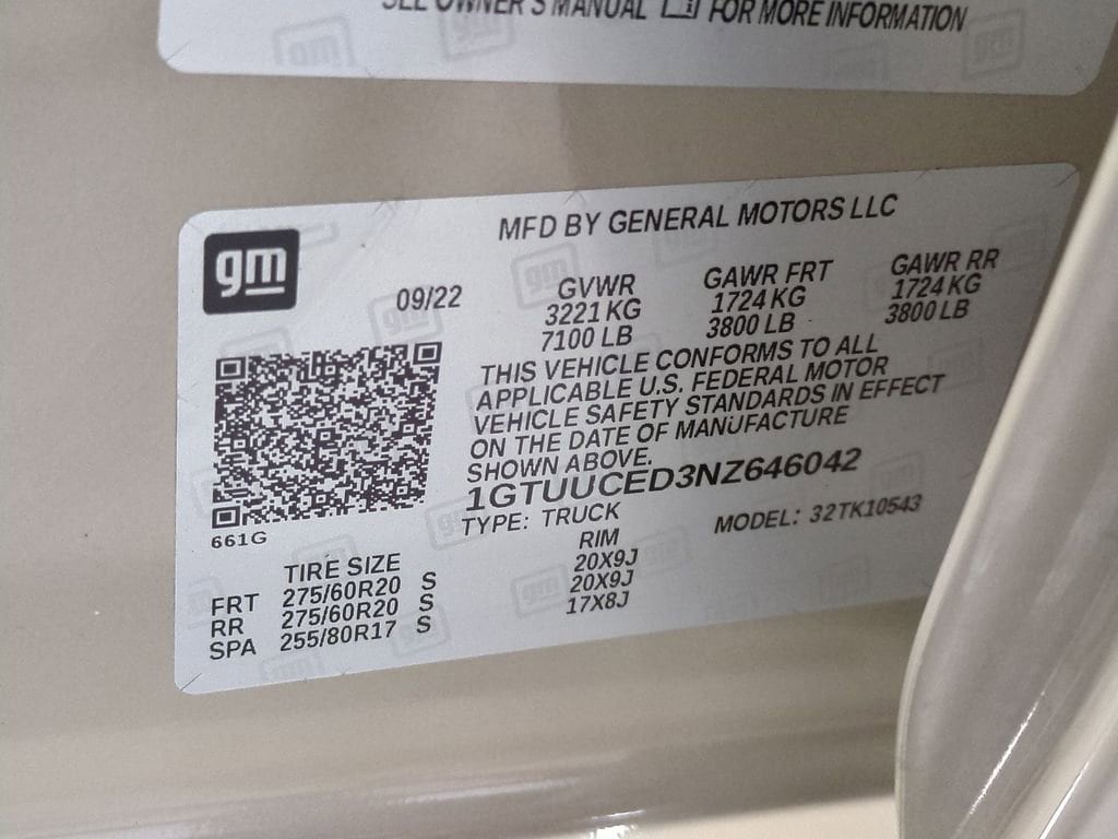 Thumbnail: 2022 GMC Sierra 1500 - 43