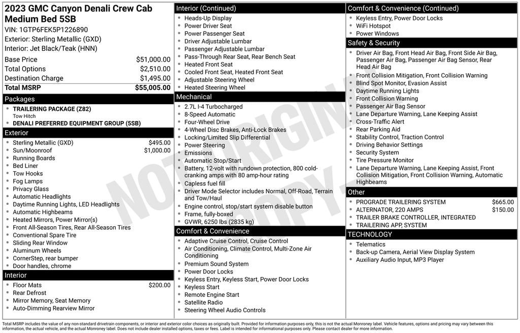 Thumbnail: 2023 GMC Canyon - 4