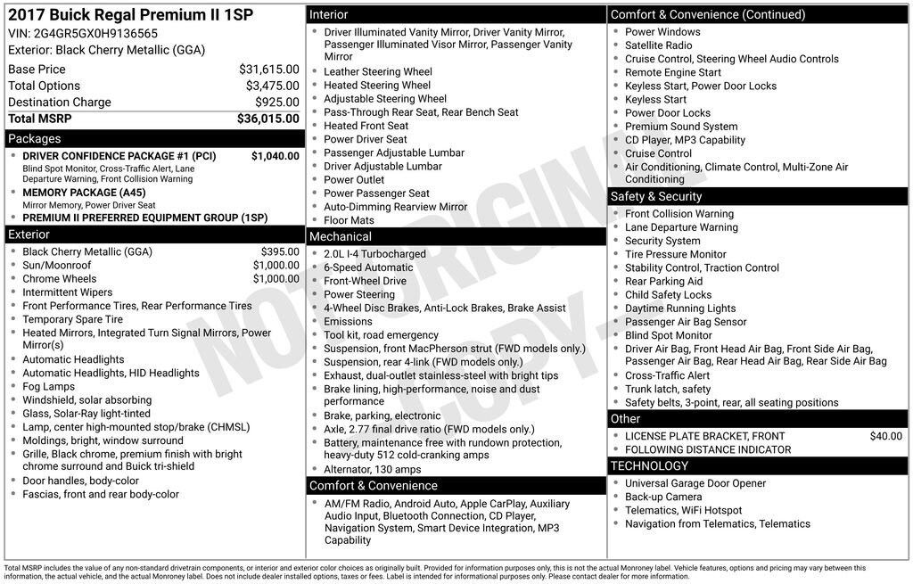 Thumbnail: 2017 Buick Regal - 4