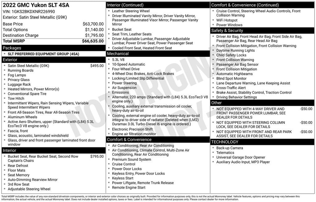 Thumbnail: 2022 GMC Yukon - 4