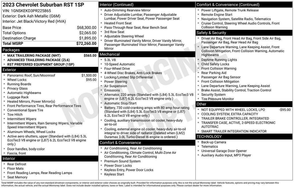 Thumbnail: 2023 Chevrolet Suburban - 4