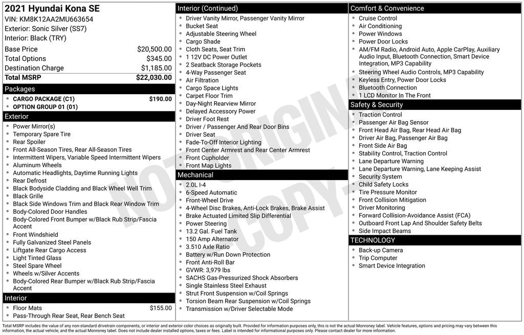 Thumbnail: 2021 Hyundai Kona - 4