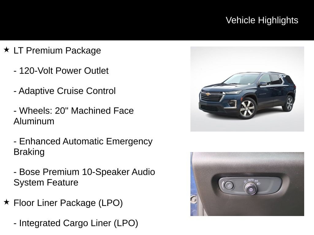 Thumbnail: 2022 Chevrolet Traverse - 13