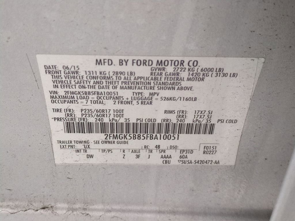 Thumbnail: 2015 Ford Flex - 39