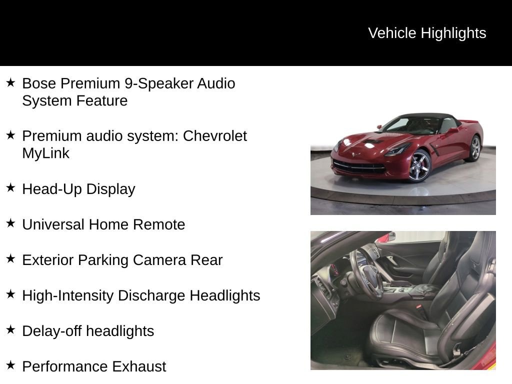 2014 Chevrolet Corvette Stingray 19