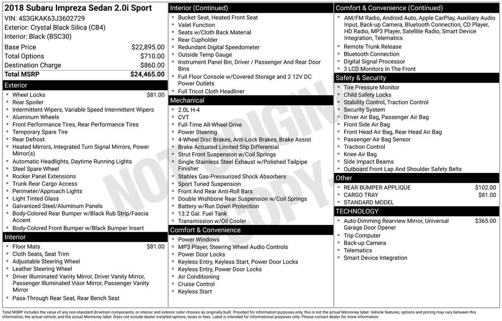 Thumbnail: 2018 Subaru Impreza - 2