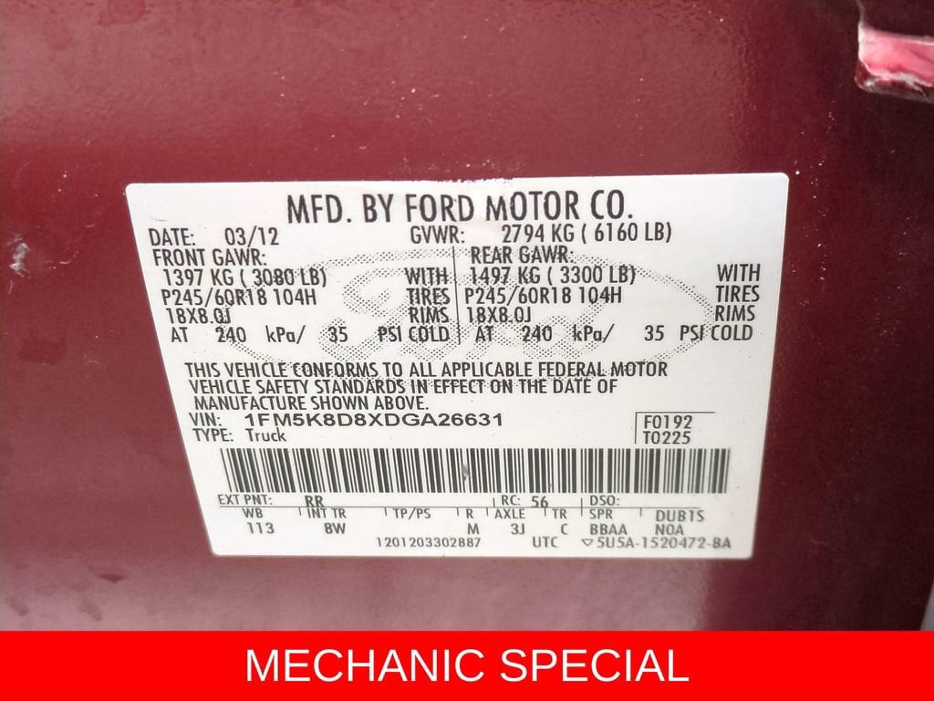 Thumbnail: 2013 Ford Explorer - 34