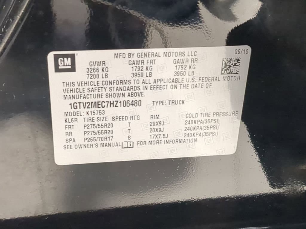 Thumbnail: 2017 GMC Sierra 1500 - 40