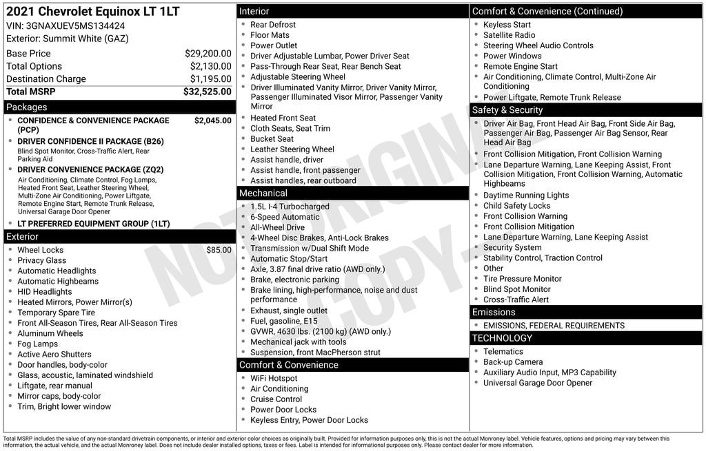 Thumbnail: 2021 Chevrolet Equinox - 4