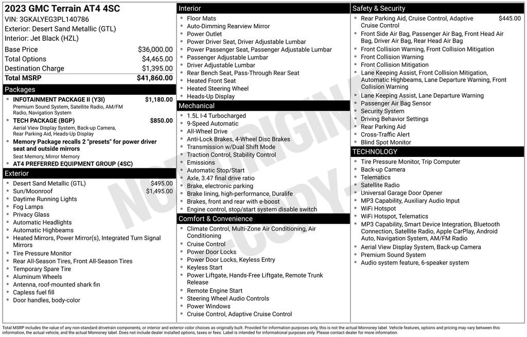 Thumbnail: 2023 GMC Terrain - 3