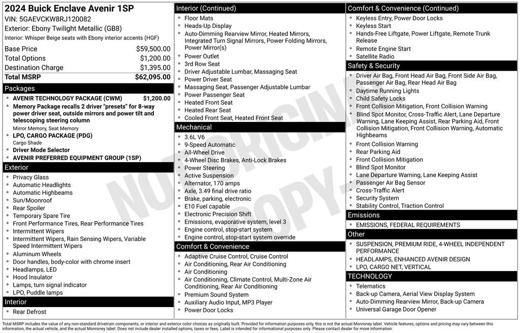 Thumbnail: 2024 Buick Enclave - 4