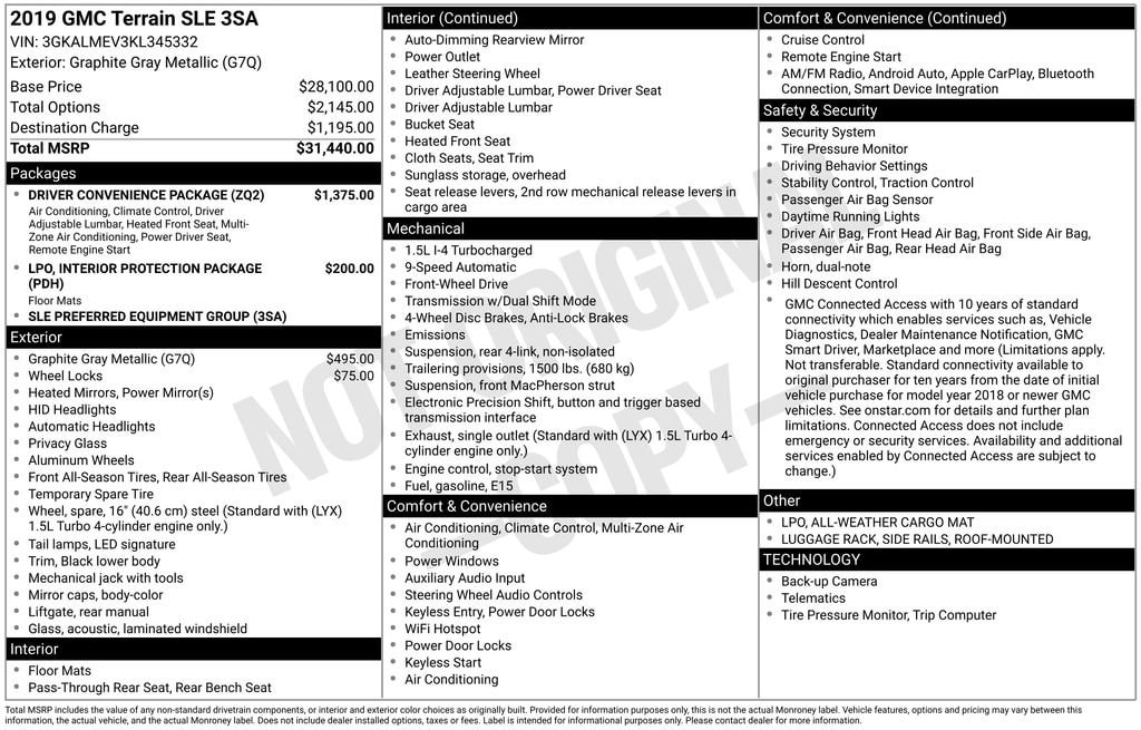 Thumbnail: 2019 GMC Terrain - 4