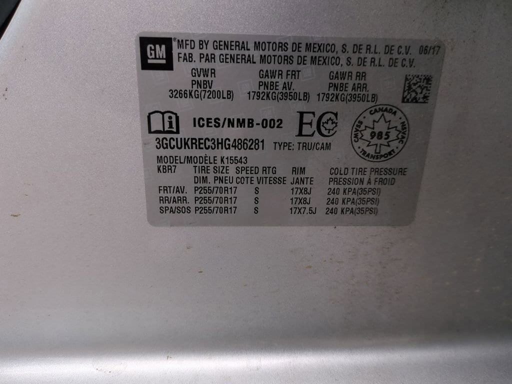 Thumbnail: 2017 Chevrolet Silverado 1500 - 38