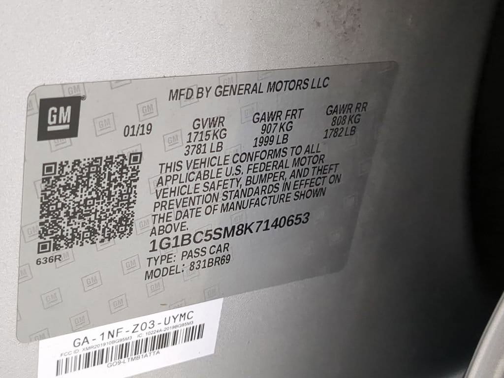 Thumbnail: 2019 Chevrolet Cruze - 38