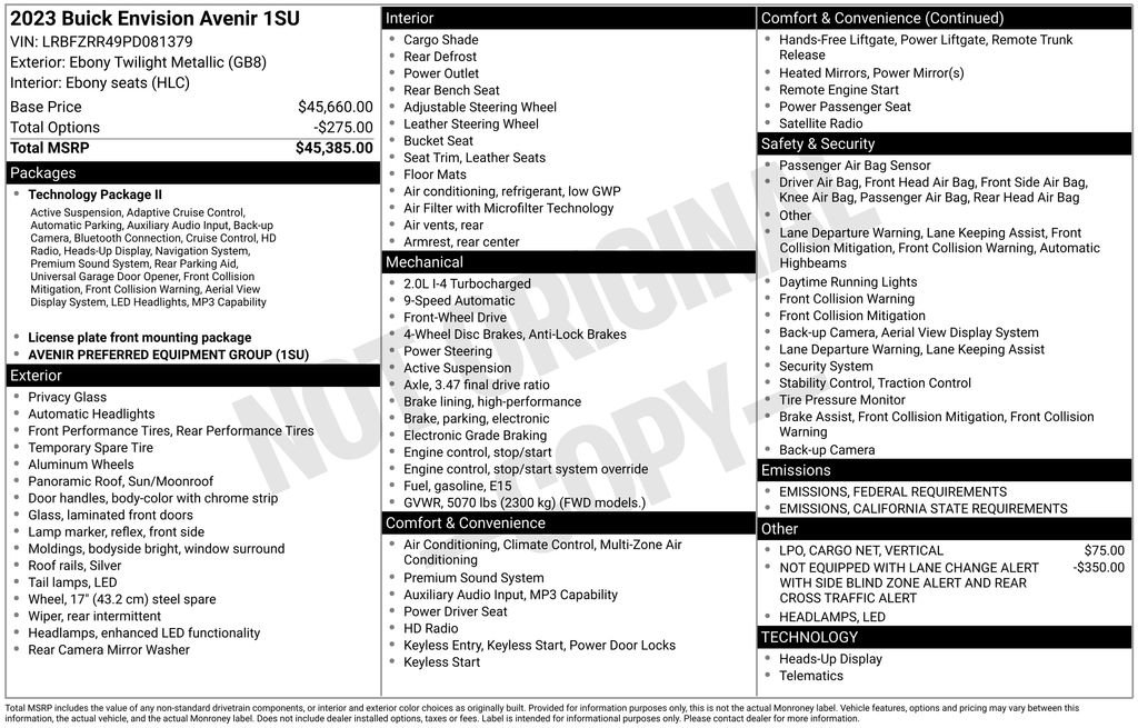Thumbnail: 2023 Buick Envision - 4