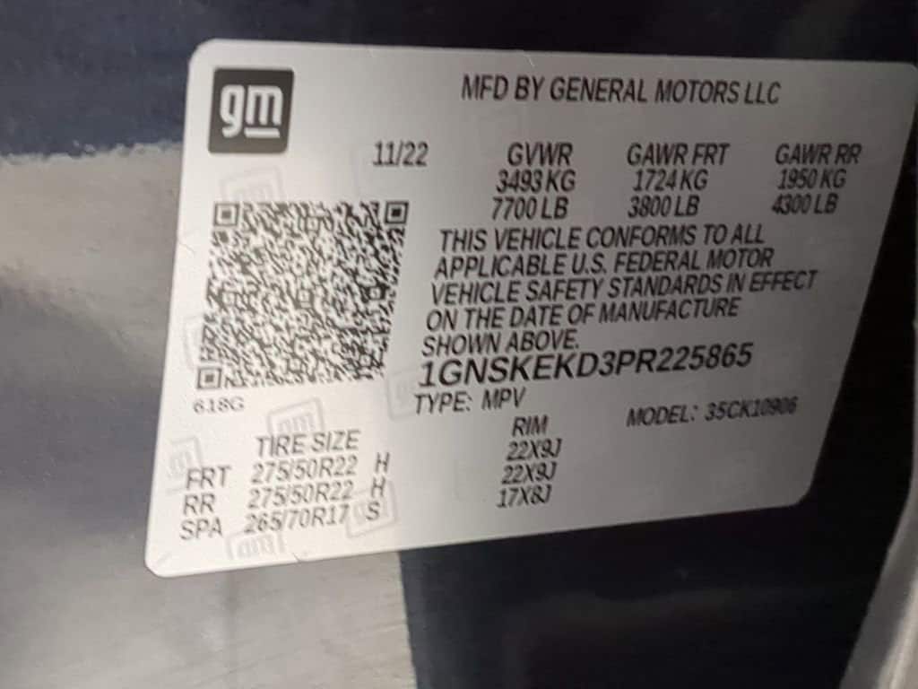 Thumbnail: 2023 Chevrolet Suburban - 43