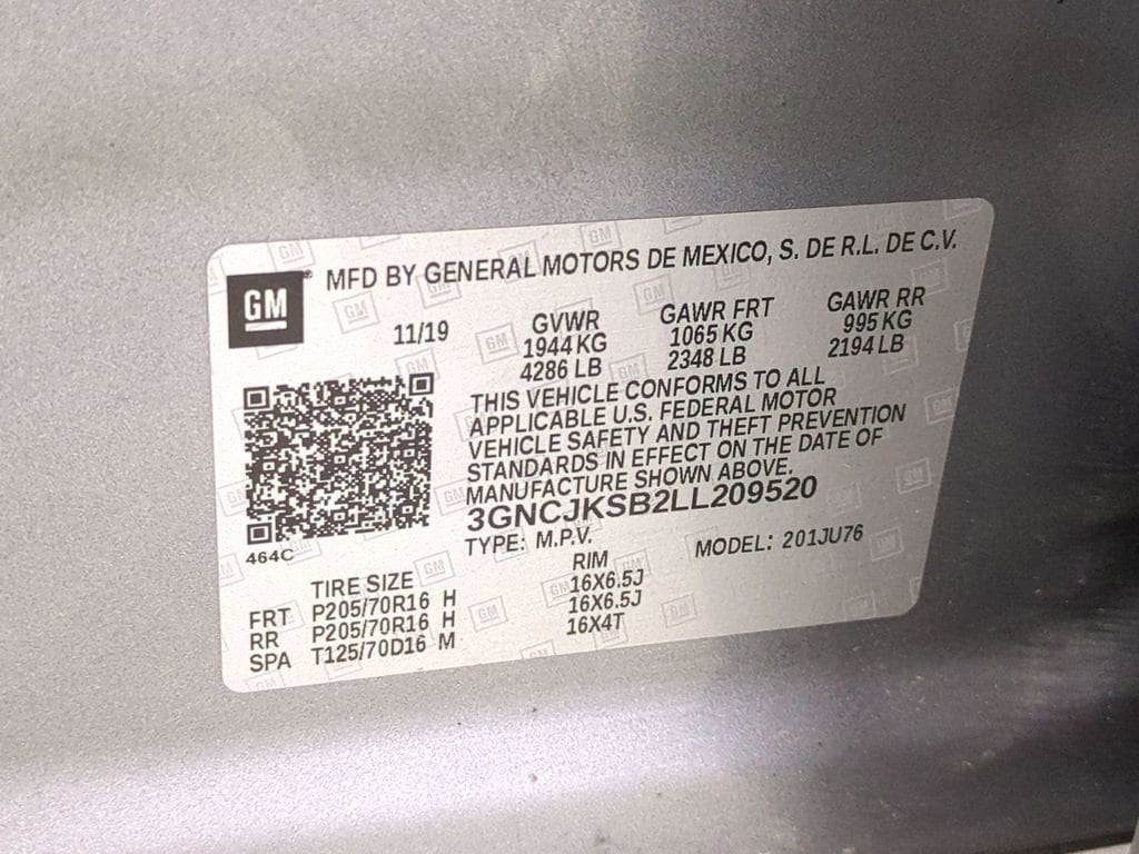 2020 Chevrolet Trax LS 34