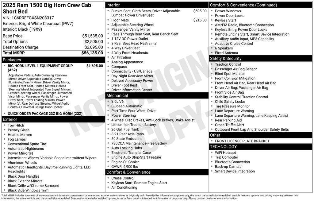 Thumbnail: 2025 RAM 1500 - 4