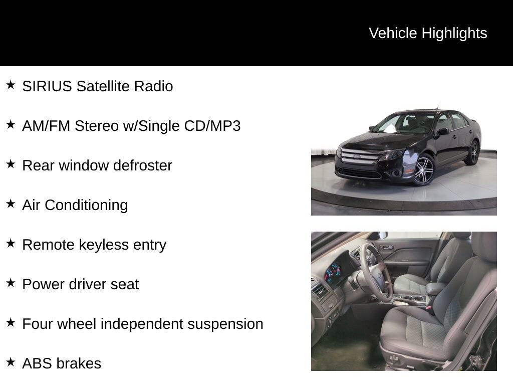 2010 Ford Fusion SE 7