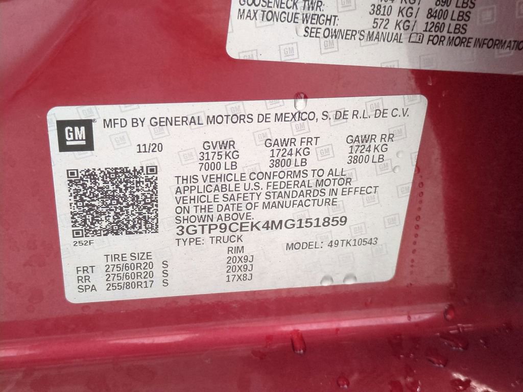 Thumbnail: 2021 GMC Sierra 1500 - 35