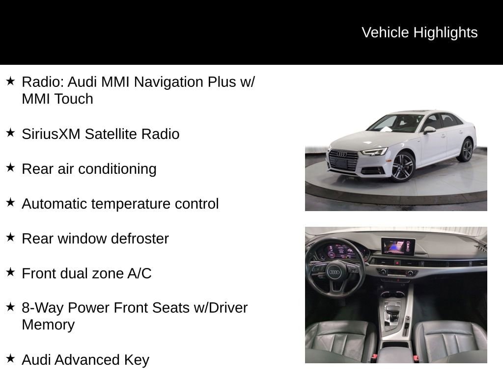 2017 Audi A4 Premium 25