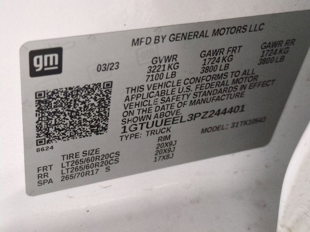 Thumbnail: 2023 GMC Sierra 1500 - 44