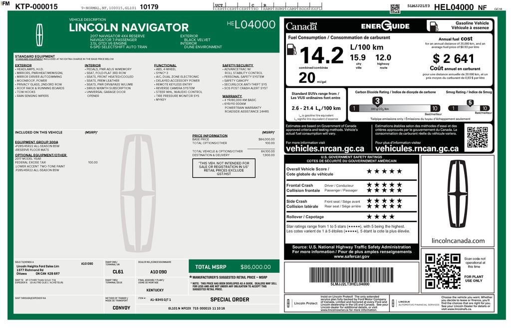 Thumbnail: 2017 Lincoln Navigator - 2
