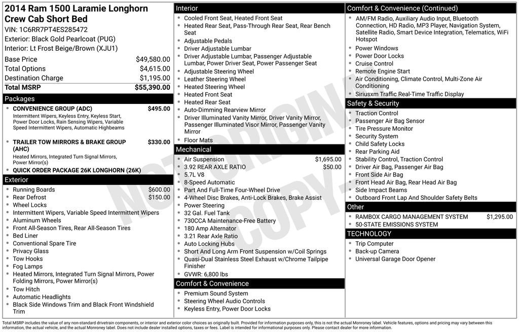 Thumbnail: 2014 RAM 1500 - 4