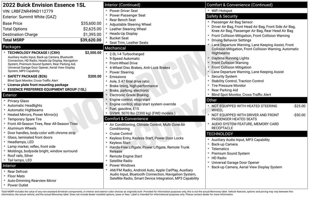 Thumbnail: 2022 Buick Envision - 4