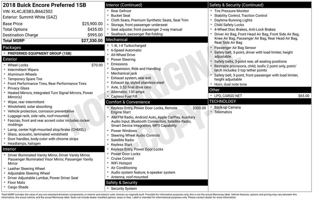 Thumbnail: 2018 Buick Encore - 4