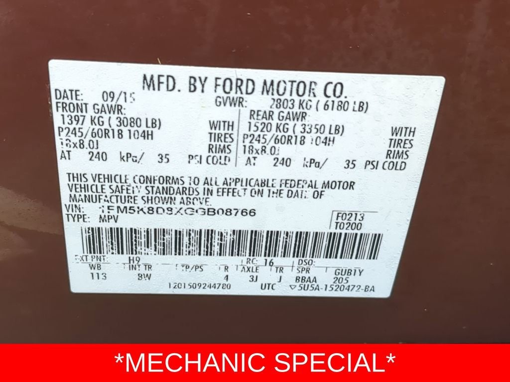 Thumbnail: 2016 Ford Explorer - 44