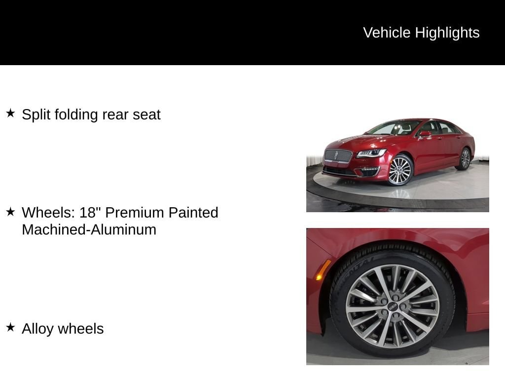 Thumbnail: 2017 Lincoln MKZ - 19