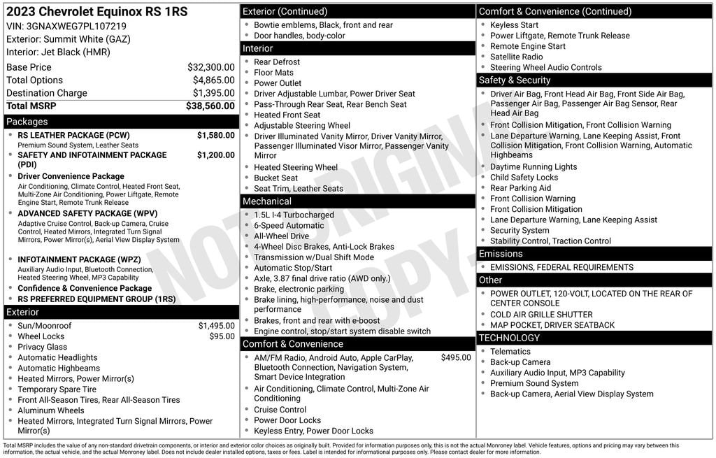 Thumbnail: 2023 Chevrolet Equinox - 4