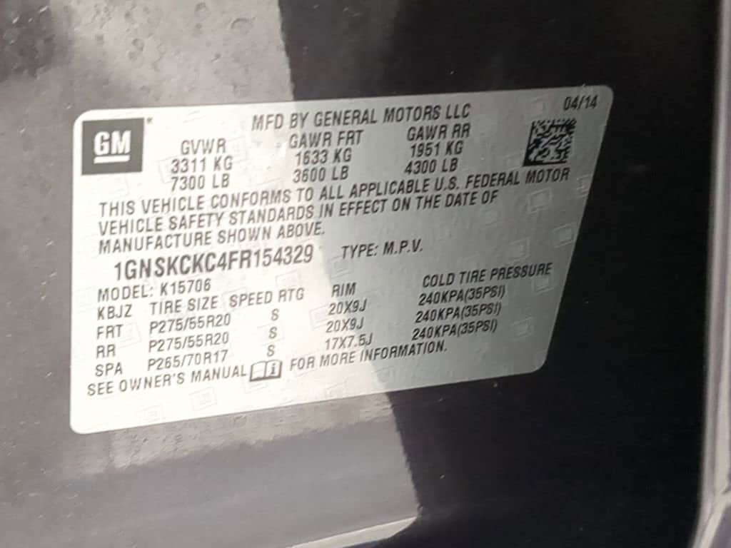 Thumbnail: 2015 Chevrolet Tahoe - 47