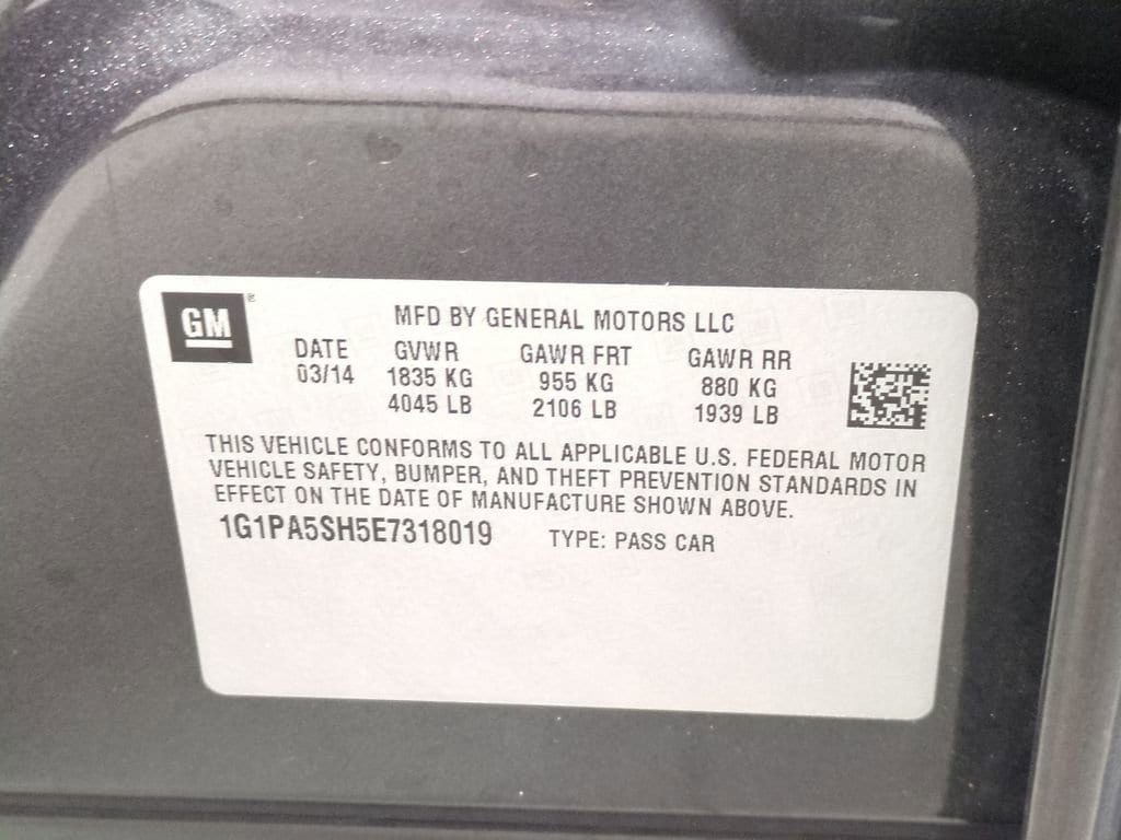 Thumbnail: 2014 Chevrolet Cruze - 36