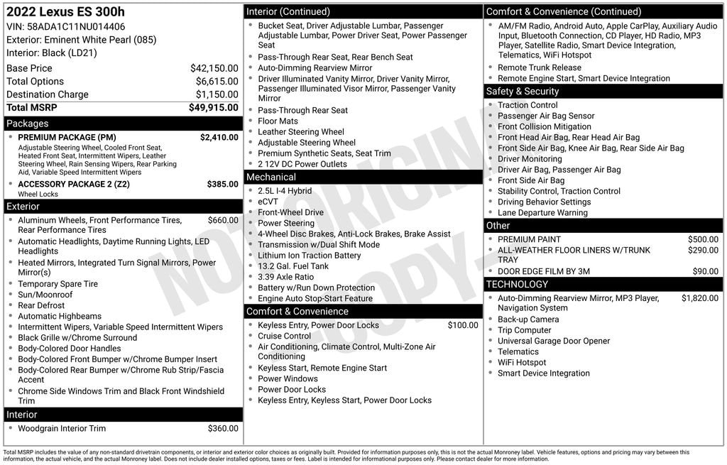 Thumbnail: 2022 Lexus ES - 4