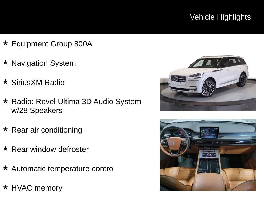 Car Audio Revel Ultima 3d Audio System Used 2024 Lincoln Navigator