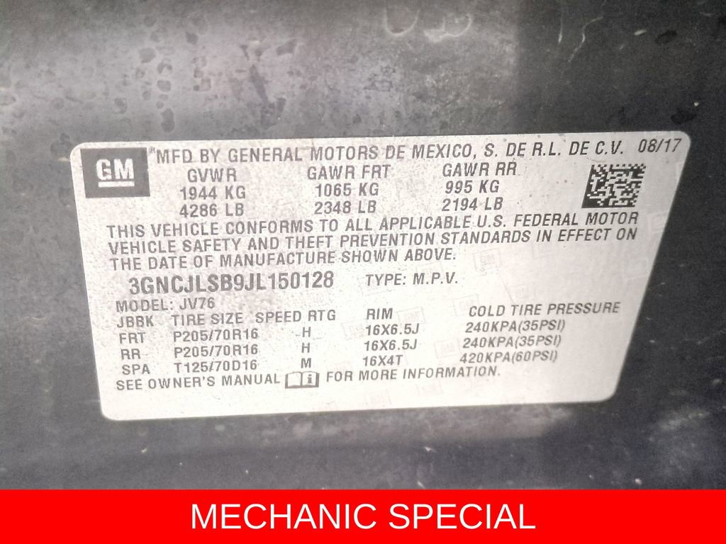 Thumbnail: 2018 Chevrolet Trax - 36