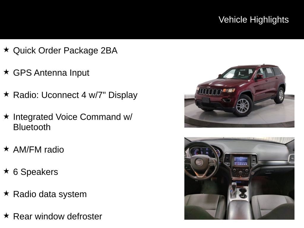 2018 Jeep Grand Cherokee Laredo 7